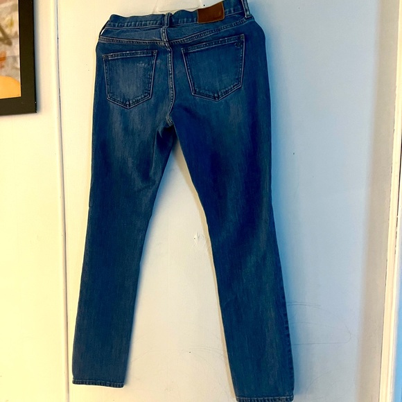 Madewell The Slim BoyJean Denim Jeans Women's Size 24 - Picture 2 of 8